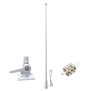 Antenne marine CB Band 27MHz <span class=keywords><strong>bateau</strong></span> avec cliquet réglable en nylon en fibre de verre <span class=keywords><strong>Horizon</strong></span> I-com <span class=keywords><strong>bateau</strong></span> antenne de Communication Radio Marine - Product Image 1