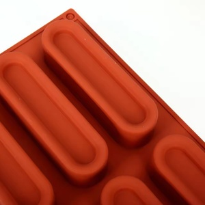 Molde de Silicona 3D para Pastel de Mousse, Trufas de Chocolate, Pudín, Postres, Molde Ovalado para Hornear Pasteles de Mousse - Product Image 4