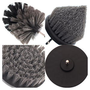 Multisize Gray Detailing <strong>Brush</strong> Electric Cleaning <strong>Brushes</strong> <strong>Power</strong> <strong>Scrubber</strong> Drill Clean <strong>Brush</strong> for Bathroom Kitchen Car Wheel Washing - Product Image 2