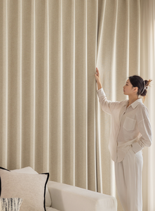 <span class=keywords><strong>Tende</strong></span> Oscuranti Totali ZSTARR in Tessuto Beige per <span class=keywords><strong>Camera</strong></span> <span class=keywords><strong>da</strong></span> <span class=keywords><strong>Letto</strong></span>, Oscuramento Completo, Protezione UV, <span class=keywords><strong>Tende</strong></span> per Hotel, Fornitura all'Ingrosso - Product Image 2