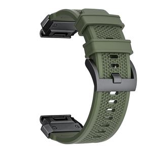 Nouvelle Arrivée Bracelet de Montre en Caoutchouc 22mm 26mm Remplacement <span class=keywords><strong>Fenix</strong></span> Quick Fit pour Montre Garmin - Product Image 1