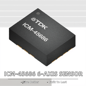 ICM-45686 InvenSense เครื่องวัดความเร่งแบบเฉื่อย ไจโรสโคป 6 แกน SmartMotion เซ็นเซอร์ตำแหน่งการเคลื่อนไหว อินเทอร์เฟซ I2C - Product Image 3