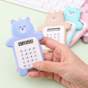 Calculatrice scientifique de poche mini personnalisée en gros d'usine, porte-clés en plastique à prix abordable, cadeau promotionnel - Product Image 5