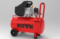 Achat Bison Portable Heavy Duty 240 Volt 1.5 kw Monophasé 40l 1500w 2hp Compresseur d'air à entraînement direct