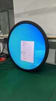 Affichage numérique tout-en-un Circle TV, écran tactile capacitif rond de 23,6 pouces pour les magasins de détail et les centres commerciaux, montage mural