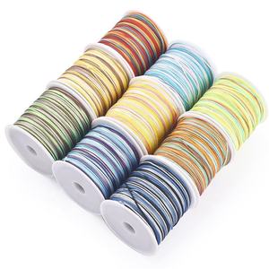 Cordón de nailon colorido de 0,8mm, hilo de satén para abalorios, nudo chino, macramé, fabricación de joyas, pulseras, bordado cruzado teñido - Product Image 6