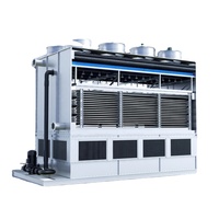 Tour de Refroidissement à Flux Croisé Combiné à Prix d'Usine, Haute Efficacité, Économie d'Énergie, Moteur et Pompe à Faible Bruit