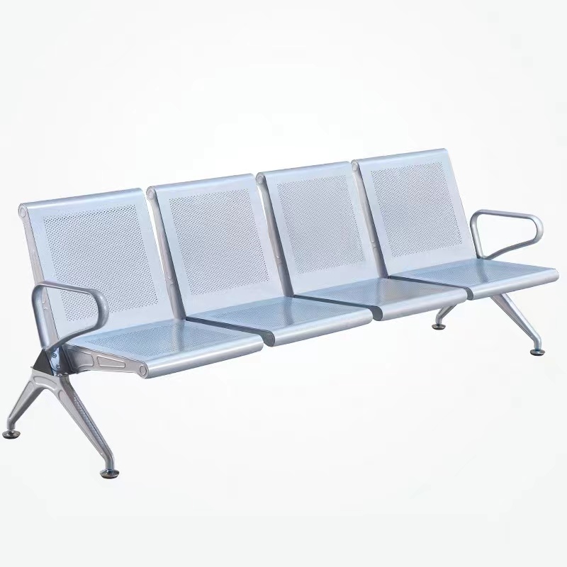 Металлический аэропорта общественного места для сидения в комнатах ожидания стул W9802 3-х местное кресло ожидания для приемной