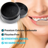 Poudre de Blanchiment Dentaire 30g au Charbon de Coco Activé 100% Biologique, Naturelle, de Qualité Alimentaire, avec Logo Personnalisé