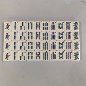 American Jewish 34mm Mahjong Set 166PCS Portable Melamine Tiles for <b>Gambling</b> Table Mahjong Mahjong Tables Export - Product Image 2