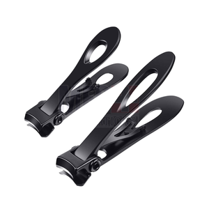 Coupe-ongles en acier inoxydable à grande ouverture, logo personnalisé, outil de manucure et pédicure pour cuticules et peaux mortes, vente en gros - Product Image 2
