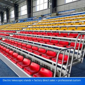 Asiento de Estadio de Plástico de Alta Calidad para Exteriores, para <span class=keywords><strong>Tenis</strong></span>, Fútbol, Baloncesto, Gimnasio y Canchas Deportivas, con Diseño Único de Asientos en Fila - Product Image 3