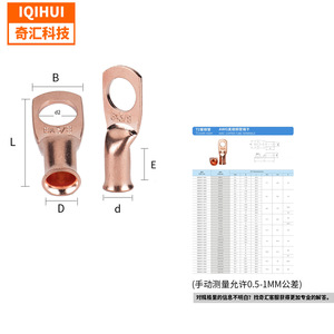 ขั้วต่อสายไฟทองแดงบริสุทธิ์ขนาด AWG สำหรับการเชื่อมต่อสายไฟ - Product Image 3