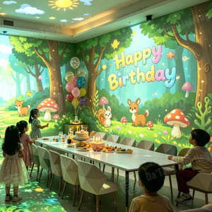 Sistema de Proyección Interactivo para Pared y Suelo, Resistente al Agua IP65, con Más de 80 Juegos, Control por Aplicación, para Fiestas Infantiles, Centros de Juego y Centros Comerciales - Product Image 6