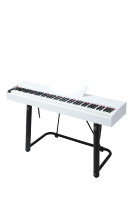 Piano numérique électrique 88 notes Interface MIDI 88 touches rembourrées Clavier multicouche Table d'harmonie en bois massif Musique éducative