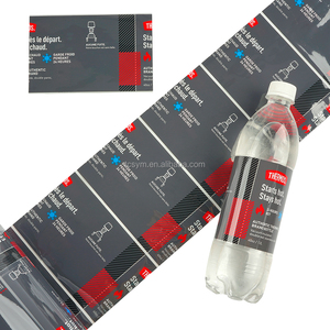 Kostenlose Muster Maßgefertigte PET/PVC Schrumpfhülsen Wärmeempfindliche Schrumpfetiketten für Getränke-, Wein-, Bier- und Tequila-Flaschenverpackungen - Product Image 3