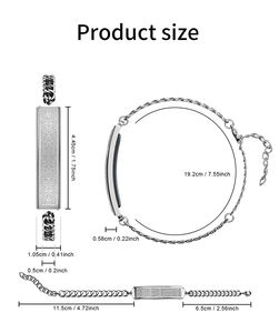 Bracelet intelligent tendance 2026 B6 avec bracelet en acier inoxydable, moniteur de santé 24h/24 et 7j/7, tracker multisports, bracelet intelligent de fitness pour femmes - Product Image 6