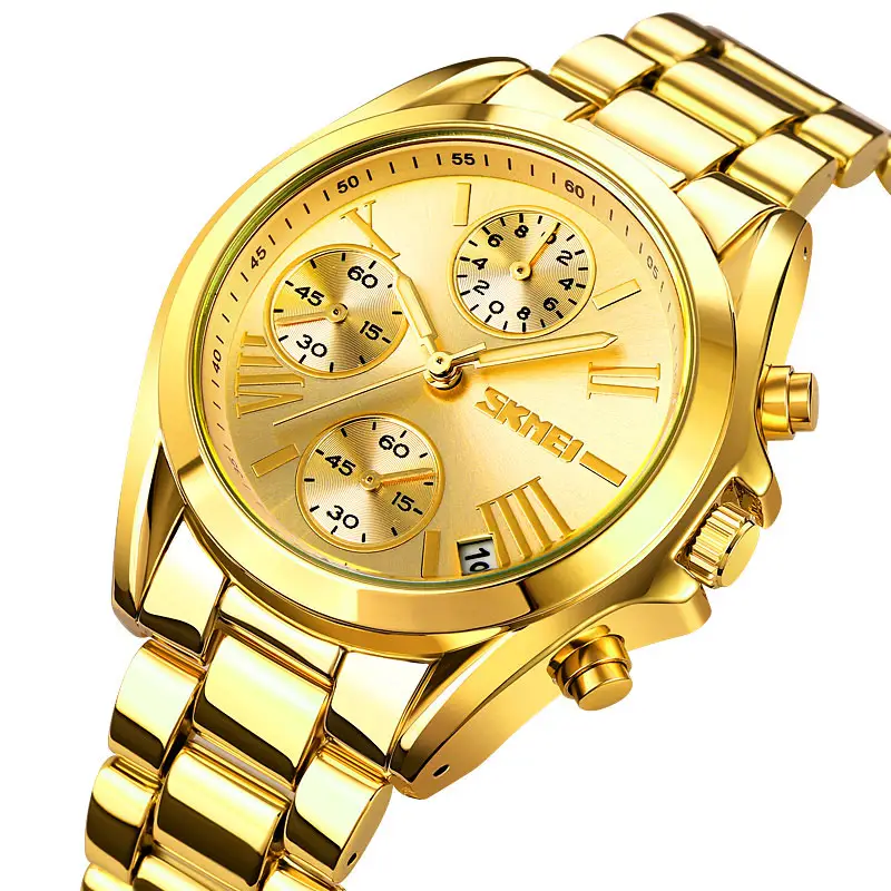 SKMEI 1897 manufacturing watches wholesale factory whatchs men wrist gold luxury quartz watch stainless steelquartz man watch