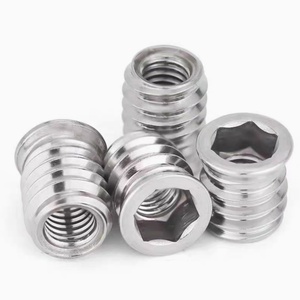 Hexagon <strong>Socket</strong> Wood Insert Nut for Furniture Internal External <strong>Thread</strong> Available in Titanium Brass Aluminium Certified by ASTM - Product Image 6