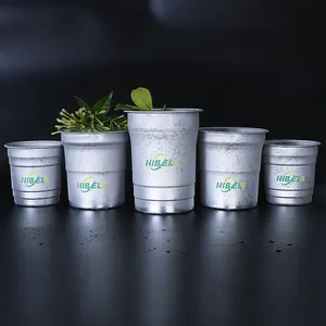 Fábrica por atacado personalizado 9oz 16oz 20oz reutilizável copo de alumínio descartáveis copos de cerveja para festa bar