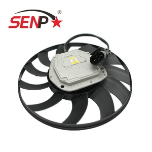 Para Senp, nueva oferta, ventilador de radiador de refrigeración eléctrico, 12V, piezas de coche de <span class=keywords><strong>segunda</strong></span> <span class=keywords><strong>mano</strong></span> para 2017 A8/S8 Quattro 2003-2010 OEM 4E0 959 455 H - Product Image 4