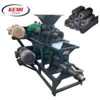 Machine extrudeuse de briquettes de charbon de biomasse à haut rendement, directement de l'usine, pour briquettes hexagonales, marque Kemi, capacité de 1,2 à 1,5 T/H