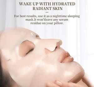 มาส์กหน้าไบโอคอลลาเจนจริงช่วยลดรูขุมขนทำให้กระชับลดความเย็นขณะนอนหลับนอนหลับนอนหลับได้ตอนกลางคืนหน้ากากเกาหลี - Product Image 3