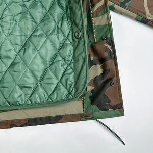 Chaqueta Táctica de Campo <span class=keywords><strong>M65</strong></span> con Forro Polar, Camuflaje de Selva, Resistente al Agua, Personalizada al por Mayor para Hombre - Product Image 6