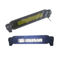 D750 Mensajes de funcionamiento intermitentes LED Car Sign12V LED Car Display Remote Programable LED Billboard Bright Single Color LED Sign
