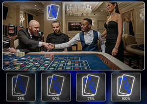 Неоновая вывеска Gamerneon в виде игральных карт, светодиодная, синяя, USB, для спальни, казино, бара, отеля, игровой комнаты - Product Image 5