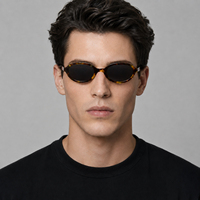 SUNEYES OEM&ODM Y2K Lunettes de soleil classiques de haute qualité, légères, ovales, petites montures, unisexes