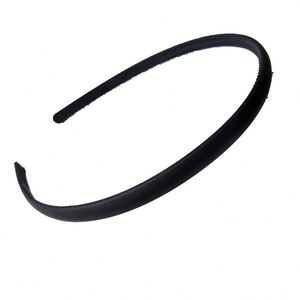 Non-Slip Plastic Resin Hairband <b>Thin</b> Black Hair Hoop Sweet Style Grip <b>Headband</b> for Women Washing Face Daily Use Factory Direct - Product Image 5