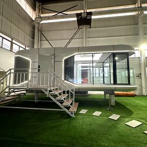 Case Container Modulari Espandibili a Basso Costo 40ft 20ft Casa Container Stile Astronave - Product Image 2