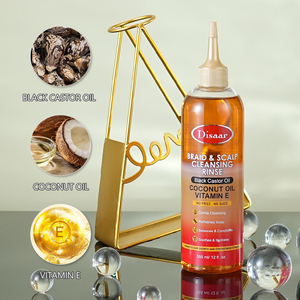Champú Disaar de Aceite de Ricino Negro para Trenzas y Limpieza del Cuero Cabelludo, Champú Suave y Refrescante para el Crecimiento del Cabello para Trenzas - Product Image 4