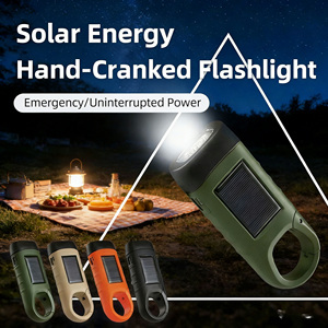 Torcia LED Portatile Ricaricabile USB Solare Super Luminosa Xhp90+COB con Fascio Regolabile e Luce Laterale per Esterni - Product Image 1