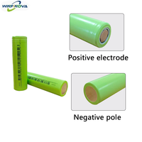 Batterie standard de taille 18650, haute densité énergétique, cellule LiNiMnCoO2 4,2 V, 2500 mAh, Winfinova, certifiée CE, 300 cycles, décharge 8C