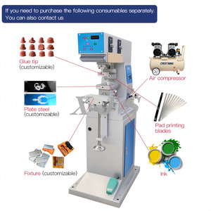 Máy in tampography thủ công để in <span class=keywords><strong>Pad</strong></span> màu đơn-Máy in logo tự động với in <span class=keywords><strong>Pad</strong></span> chính xác - Product Image 2