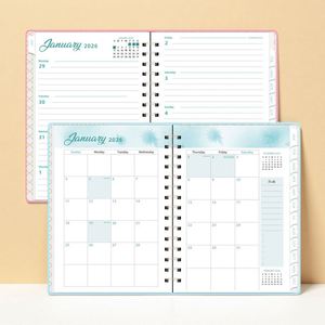 Carnet de planification financière mensuelle 2025-2026 personnalisé avec couverture en PVC, organiseur de budget et de suivi des dépenses, <span class=keywords><strong>cadeau</strong></span> - Product Image 6