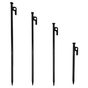 Heavy Duty Carbon Steel <b>Tent</b> Stakes High-Strength Straight Ground Pegs for Outdoor Camping, <b>Canopy</b> & Beach - Product Image 2