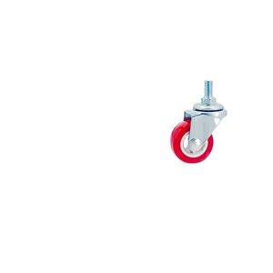 Roulettes pivotantes rouges pour meubles, petits supports de pot de fleurs, étagères de rangement - Product Image 2