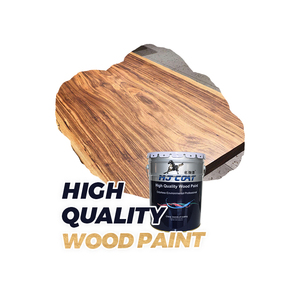 MJ Coat <span class=keywords><strong>Vernis</strong></span> transparent en PU très solide <span class=keywords><strong>Anti</strong></span> <span class=keywords><strong>UV</strong></span> très brillant pour laque de bois Peinture à base de dissolvant pour bois Nitro Cellulose - Product Image 1
