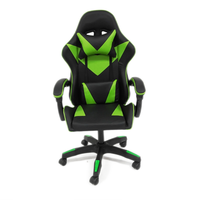 Chaise de jeu avec support lombaire haut-parleur LED de haute qualité prêt à expédier