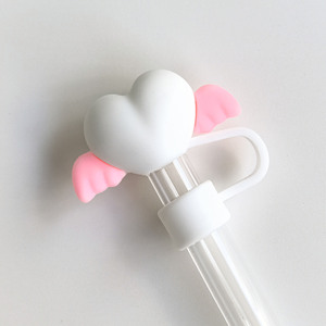 Capuchon de paille en silicone pour tasse à glace de 8 à 10mm avec cache-poussière pour accessoires de tasse de paille de voiture - Product Image 5