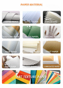 صندوق وسائد ورقي فاخر للتعبئة ، وسادة ورقية فنية قابلة للطي - Product Image 2