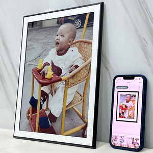 กรอบรูปดิจิตอล E Ink ขนาด 13.3 นิ้ว 6 สี รองรับ Type-C Pd 65W แบตเตอรี่ 4000 มิลลิแอมป์ ใช้ USB/แอปพลิเคชัน/อัปเดตผ่านคลาวด์ เหมาะสำหรับใช้แสดงผลข้างเตียงในห้องนอน - Product Image 5