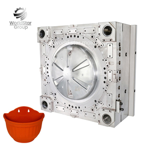 Factory Price Customized Service Aluminum Profile Mould Plastic Flower Pot Injection Molds
