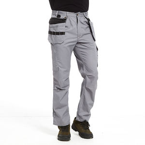 <span class=keywords><strong>Pantaloni</strong></span> da <span class=keywords><strong>uomo</strong></span> rinforzati <span class=keywords><strong>pantaloni</strong></span> da costruzione per ginocchia con tasca per attrezzi per carpentiere ingegnere elettrico - Product Image 2