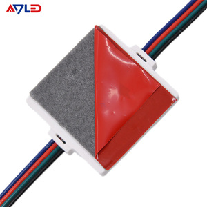 Square Waterproof 12V DMX Led Module RGB SMD5050 Flexible 4Lens Module 1.44W For Digital Advertising Lightbox Outdoor <b>Lighting</b> - Product Image 4
