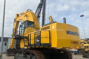 Excavatrice sur chenilles Komatsu PC1250, excavatrice sur chenilles de grande taille, Japon, 118,7 tonnes, excavatrice lourde - Product Image 5