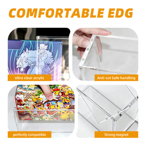 Custodia Protettiva in Acrilico per Elite Trainer Box (ETB) con Magnete Potente, Espositore per Collezioni Pokémon, Custodia in Acrilico ETB con Coperchio Magnetico - Product Image 3